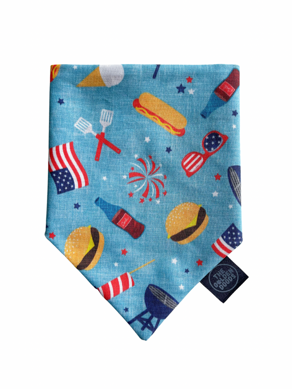 Party In The USA Dog Bandana