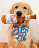 Beer Can Dog Bandana